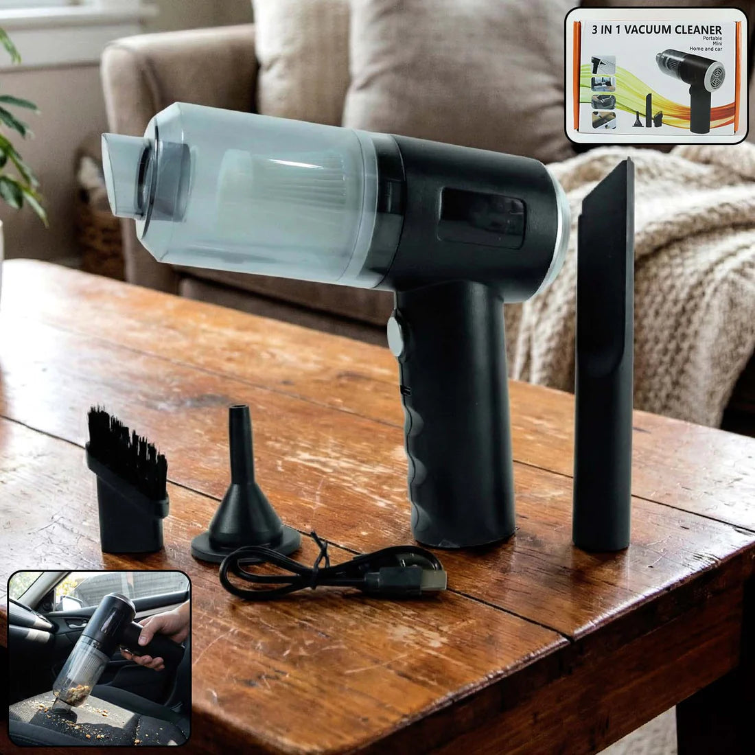 Mini Car Vacuum