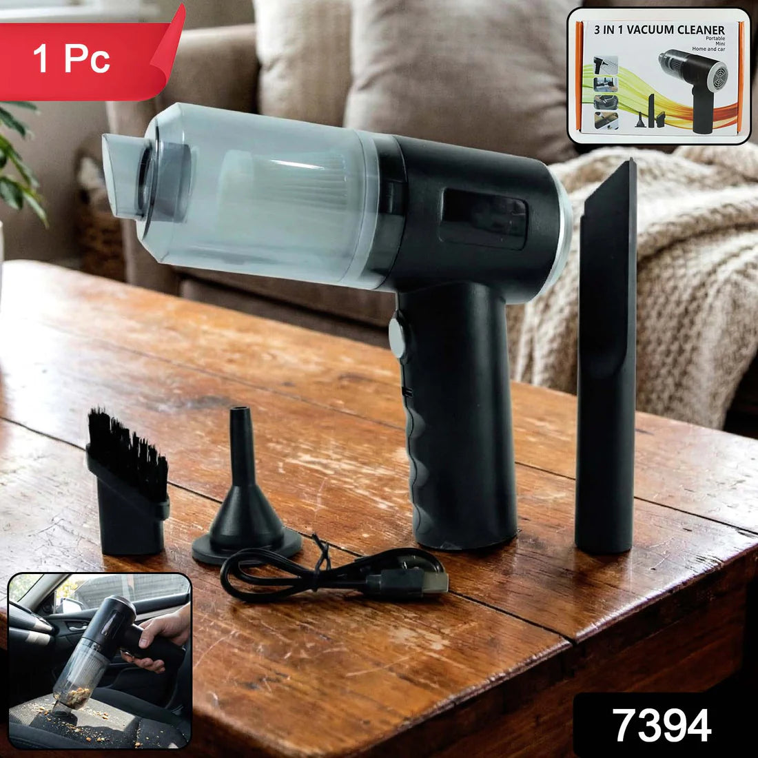 Mini Car Vacuum